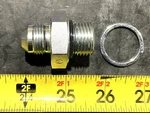 Parker 8-8f4omxs Triple-lok 37 Flare Jic Pipe To Tube Straight Adapter. Fixed Price $14.50.