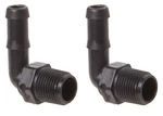 Banjo Hb050-90 Polypropylene Hose Fitting 90 Degree Elbow 1/2" Npt Male X 1/2.... Fixed Price $18.90.