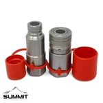 1/2 Npt Flat Face Connect Under Pressure Hydraulic Quick Coupler Set. Fixed Price $69.95.