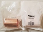 2 Nibco 2" Inch Copper Coupling Fittings Tube Stop C X 600ds-cb 9002350cb. Fixed Price $17.50.