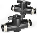 Tailonz Pneumatic 6mm Od Ball Valve Air Flow Control Push To Connect Fitti. Fixed Price $21.95.