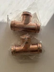 (2 Pieces) 1-1/2 Viega Propress Tee 77457 Pro Press. Fixed Price $50.00.