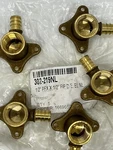 Set Of 5 Legend Valve 1/2" Pex X Fnpt No Lead Brass Drop Ear Elbow 302-219. Fixed Price $39.95.