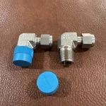 Lot Of 2 Swagelok 1/4" X 3/8" Ss Stainless Steel 90 Ss-400-2-6 New 2ya. Fixed Price $22.99.
