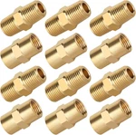 12pcs Brass Pipe Fitting, Npt Hex Nipple, Coupling, 1/8" X Male Pipe, 1. Fixed Price $18.60.