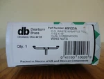 Dearborn 1-1/2" X 16" Center Outlet Waste W/ Baffle Tee Drain Pipe Hl/sj Black. Fixed Price $4.99.