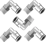 Utah Pneumatic 1/4 Push To Connect Fittings Od 1/4" Npt Swivel Elbow Air Lin. Fixed Price $23.09.
