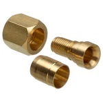 Gates G40170-0404b Dual Seat Female Jic 37/sae 45 Flare Swivel - Brass (c14). Fixed Price $25.99.