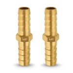 Maacflow Brass 3/8" Hose Id Barb Barbed X Barb, Gold. Fixed Price $14.58.