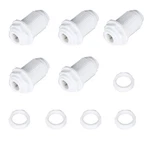 Puresec 3/8 Bulkhead Fitting O.d. Tube Use Push To 3/8" O.d., White. Fixed Price $10.52.