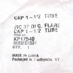 Parker 37 Degree Flared Tube Cap Steel 1-1/2" Od Kp17540. Fixed Price $54.91.