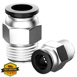 Nanlach Pneumatic Push Connect Fittings 10mm Tube X 1/4" Npt 10 Pack. Fixed Price $27.99.