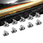 10x Hps 304 Ss Smooth Band Fuel Injection Hose Clamp 9/32"-23/64" (7-9mm) #9. Fixed Price $21.30.
