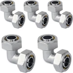 5pcs 3/4" Elbow Air Piping Fittings, Fittings. Fixed Price $71.82.