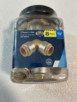 8 Pack 3/4 Shark Bite/sharkbite Max Push-to-connect 90 Elbows Ur256jz8/5759220. Fixed Price $75.10.