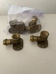 Package Of 5 Viega Propress 79190 1/2" X P F Npt Bronze Elbow Drop 90. Fixed Price $97.99.