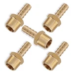 Boeray 5pcs Brass Hose Barb Fittings 5/16 Inch To 3/8 Npt Male Thre.... Fixed Price $14.38.