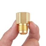 Litorange 2 Pcs Brass Flare Tube Fitting Coupling Gas Adapter 1/2" X 1/.... Fixed Price $17.24.