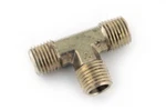 Anderson Metals - 06232-04 06232 Brass Pipe Fitting, Forged Tee, 1/4" Npt Male X. Fixed Price $12.09.
