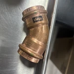 Lot Of 10-viega 77033 Viega Propress 45 Elbow, 1-1/4" X. Fixed Price $125.00.