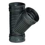Advanced Drainage Systems 3 In. Plastic Corrugated Wye 0322aa. Fixed Price $12.94.
