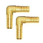 Joywayus 2pcs 5/16" 8mm Hose Id/hose Barb 90 Degree L Right Angle 5/16, Brass. Fixed Price $11.94.