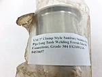 Vne 3" Clamp Ss Long Tank Welding Ferrule Tube Grade 304 Eg14wl3.0 - 04530697. Fixed Price $18.50.