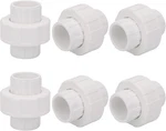 6pcs 3/4" Pvc Union Coupling Pipe Fitting (socket X Socket) 3/4inch, White. Fixed Price $24.17.