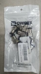 Qwork - 10 Pack Pneumatic Push To Connect Air Fittings, 1/4 1/4" Npt, Od. Fixed Price $6.00.