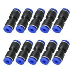 Patikil 1/8 Inches Push To Connect Fittings, 10pcs Plastic Inches, Blue. Fixed Price $12.57.