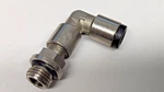 Used Legris 8mm Tube X G1/4 Swivel Push To Connect Elbow Fitting, 169plp-8m-4g. Fixed Price $10.99.