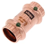 Viega 78047 1/2" Propress Copper Coupling With Stop Professional Plumbing. Fixed Price $44.07.
