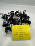 Kmc Epdm Cushion Clamp 3/8" Dia. 304ss Lot Of 23 Cable. Fixed Price $23.80.