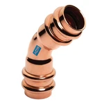 Mueller Rp03034 45 Elbow 7/8" Acr Copper 700 Psi Press Connection. Fixed Price $65.79.