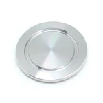Qiimii Vacuum Fittings - Kf-40 Tri Clamp Blank Stud Or Blind Kf-40, Silver. Fixed Price $17.99.