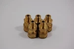 Lot Of 5 Dixon Quick Disconnect Valves Brass 1/4" 2em2-b. Fixed Price $7.99.