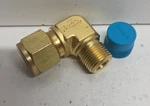 New No Box! Swagelok 1/2" Tube Od X 3/8" Mnpt Brass Elbow B-810-2-6. Fixed Price $15.95.