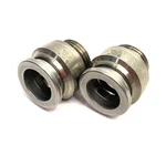Smc Kqb2s16-g04 Metal Male Internal Hex Fitting, Straight, 16mm Od Tube Lot Of 2. Fixed Price $23.74.