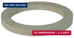 Lamons 3" Camlock Gasket, Cam And Groove, Food Grade White Buna/nbr, (10 Gaskets. Fixed Price $30.69.