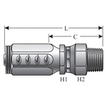 Gates G28170-0808 1/2" X 3.24" Female Jic 37 Flare Swivel Coupling. Fixed Price $38.83.
