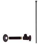 Westbrass A103kfh-62 1/2" Ips X 3/8" Od 20" Flat Head Riser Supply Line Kit.... Fixed Price $71.78.