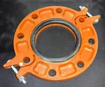 Gruvlok. P/n: 0390201101. 4" Fig. 7012 Pipe Flange W/ Epdm Gasket. Ductile Iron.. Fixed Price $122.22.