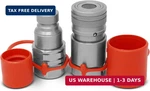 Summit Hydraulics 1/2" Skid Steer Bobcat Flat Face Hydraulic Quick Connect Coupl. Fixed Price $72.19.