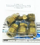 5x - Swagelok B-600-1-2 Straight Male Fitting, 1/8"npt To 1/8" Tube, Brass Nos. Fixed Price $19.95.