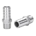 Dernord Stainless Steel 3/8" Hose Barb X 3/4" Npt Male, Silver. Fixed Price $23.17.