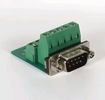 L-com Dgb9mt1 9 Position D-sub Plug Male Pins Connector Terminal Block. Fixed Price $14.99.