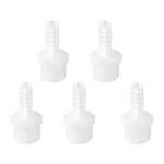 Quickun Plastic Hose Barb Fitting, 3/8" X 1/2" Male Thread, Copper,white. Fixed Price $13.77.