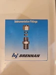 (8) Brennan Industries N2404-04-04-ss Instrumentation Fittings,1/4",plug,ss Lot. Fixed Price $30.00.