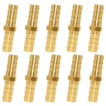 Uenede 10pcs Brass 5/32" Od Barb Splicer Mender Hose Fitting Straight 2-.... Fixed Price $16.07.