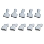 Malida Quick Connector Female Thread 1/2"female X 1/4"od, White. Fixed Price $13.97.